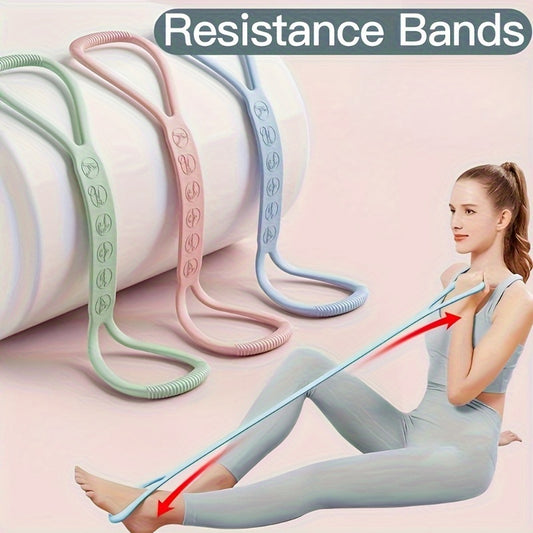 Shape Perfect Body with Band 3pcs 3 Color Fitness Resistance Band, Exercise Tension Band, For You To Shape The Perfect Body, With A Handbag, For Yoga, Sports, Training, Make Your Body More Beautiful, Gym Yoga Training